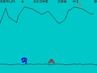 Horace & the Spiders screenshot 3 for ZX Spectrum